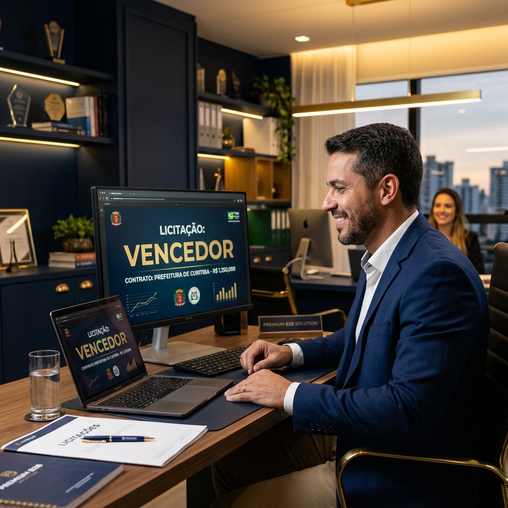 Pequena Empresa, Grande Vitó ria: Como Competir em Licitações com Sucesso